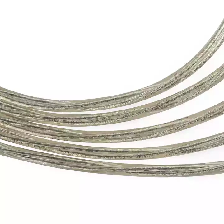 05VV-F 1 sq mm Core Transparent Jacket Power Cable